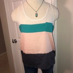 Ombré Forever 21 Racerback Tank Top || size Small
